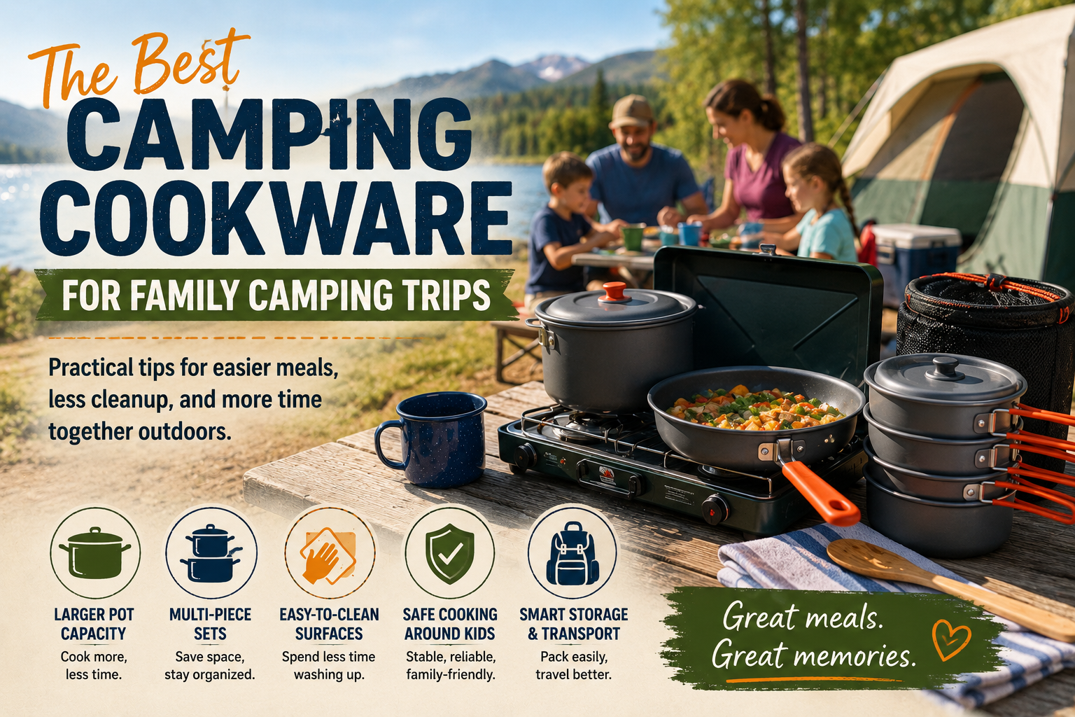 Best Camping Cookware for Family Camping Trips